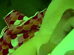 Using magic wand to make husband cum for me, what a yummy mess it made.