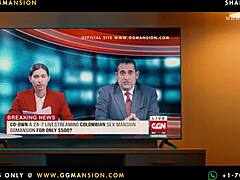 24/7 live show featuring redheads and brunettes in performances at ggmansion.