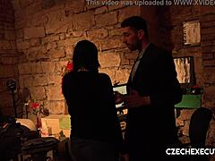 Chubby Czech Teen Bent Over Doggy