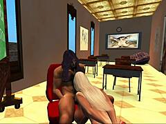 quantum lust ep 2: intense fucking lesson in the classroom with big tits