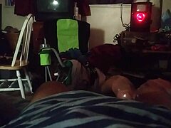 Amateur punk girl gives intense blowjob with headgame skills in descriptive scene.