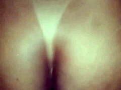 a girl rides hard and deep in anal, wanting her ass filled with cum until it overflows