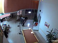 Christy Mack's sexy voyeur masturbation 😍