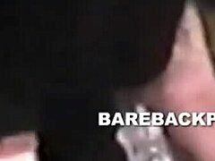 amateur interracial bareback fucking!