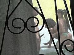 Hey, I caught my neighbor having sex!