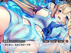 Hey, check out Monster Girl TDX with Poacher Priestess Camilla in the slime dungeon adventure