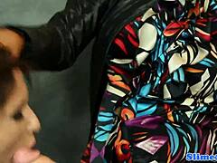 Cum Covered Lesbians Enjoy Strapon Fucking Hard!