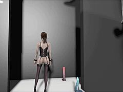 fallout 4 fashion number 201 with sexy anime brunette in hentai style 😏