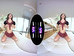 Does Stefany Orgasm In Heels On The Sofa?