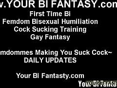 I Have A Special Bisexual Blind Date With Bdsm Toys And Dildo Play!