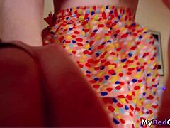 Cute redhead performs solo on private webcam show