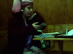 wet pink hair girl gets soaked in shower