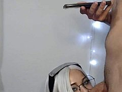 cute blonde teen wants cock... thirsty for cumshot