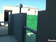 Amateur brunette tries anal for the first time?