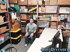 Gay Thief Caught Giving Blowjob!