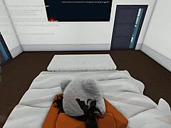 first time amateur getting bent over in doggystyle