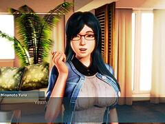 black haired beauty getting fucked in hentai