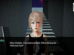 My new family episode 26 with blonde and redhead characters