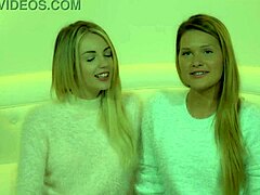 Abby cross and blake eden model for each other before they give into their lesbian passions 4k