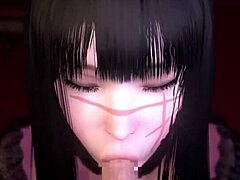 Chainsaw man in bondage adventure.