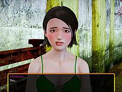 In my new family the 18+ brunette with small tits joins