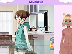 hey, lewdneko plays go go nippon while masturbating with toys part 4