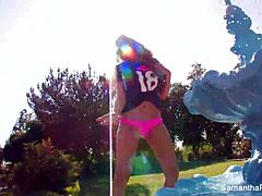 samantha saint football fun