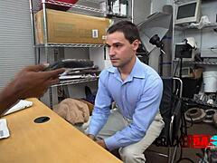 Nerdy Guy Craves Interracial Oral