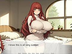 Spirit harem hentai game ep 1 she loves to make her master cum between her gigantic breasts