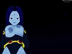 raven horny in dark forest?