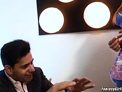 trina michaels in thigh-highs gets big ass penetrated for anal sex and facial