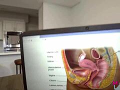 nasty stepmom jennifer white teaches sex education with blowjob, doggystyle riding and big tits action