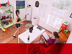 The Perfect Warmup with Bruce Venture and Eliza Ibarra Featuring Petite Teen with Small Tits in POV Blowjob