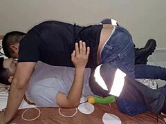 Detailed Fucking With The Delivery Guy In Gay Video