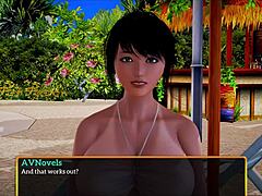 my new family with big tits brunette