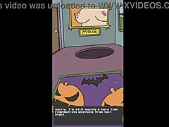Halloween Strange House Cartoon Porno Adventure