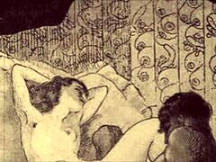 I love exploring vintage erotic art from antique cartoons and anime.