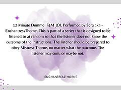 femdom joi cei instructions for your orgasm