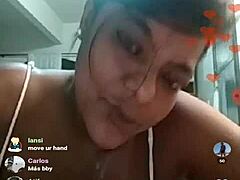 Brazilian BBW Teaser 3: Big Tits Boobs Webcam Fun or Frustration?