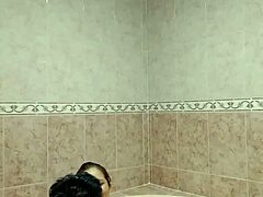 is this mexican prostitute moaning in the jacuzzi?