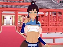 watch avatar korra give perfect blowjob in 3d cartoon hentai