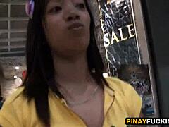 lalaine is sucking her friend's cock so well in pov, this asian teen amateur is amazing.