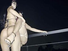 Bisexual Woman Fucking Two Lesbian Exes Passionately