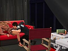 Backstage naughty 3d hentai sex fun