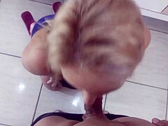 Fucking The Maid's Ass In The Kitchen 😍