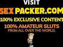 Super Tight Latina Redhead Stretched By Huge Cock Gringo Tourist