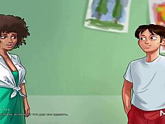 hey, in summertimesaga i signed up for that competition to get good marks 😎 e1 #9