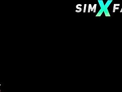 Blacklove UlrikeFaust in The Sims 4 – Monster Cock Fucking Bent Over!