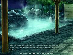 i joined the group threesome in the breeding village hotspring