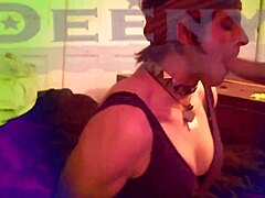 Deenyx and partner engage in gay crossdressing with monster cock